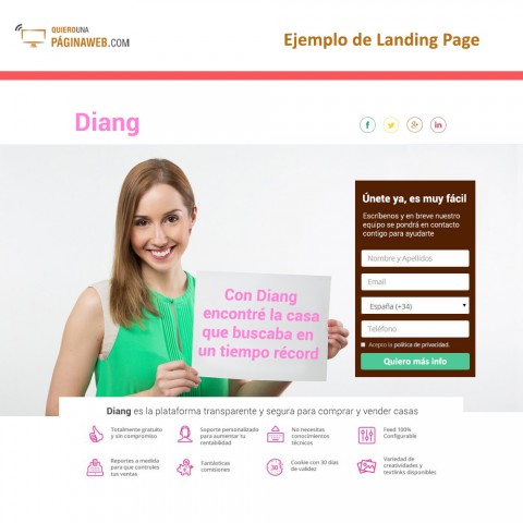 Por qué contar con una landing page ¡y barata!